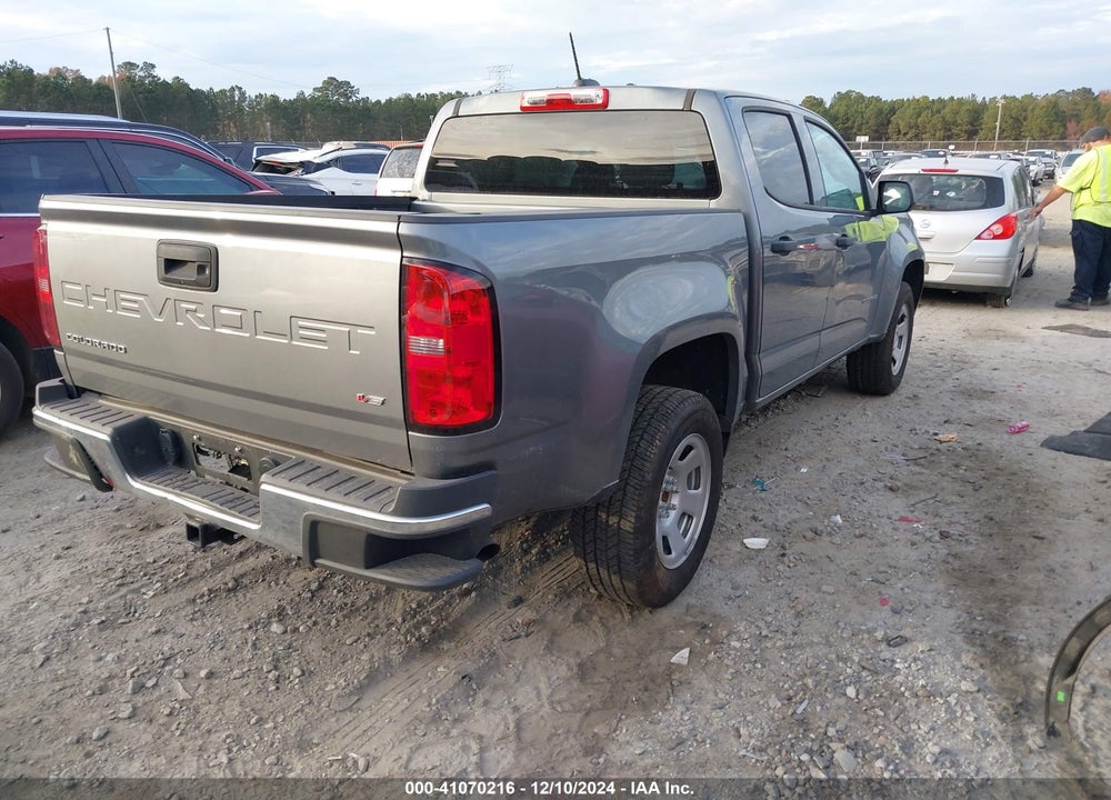 2022 CHEVROLET COLORADO VIN: 1GCGSBEN4N1319525