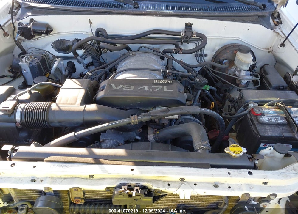 2001 TOYOTA SEQUOIA LIMITED V8 VIN: 5TDBT48A61S007487