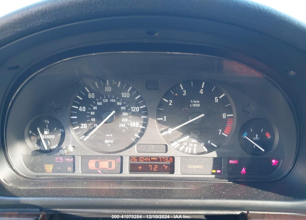 2001 BMW 530I VIN: WBADT53481CE91292