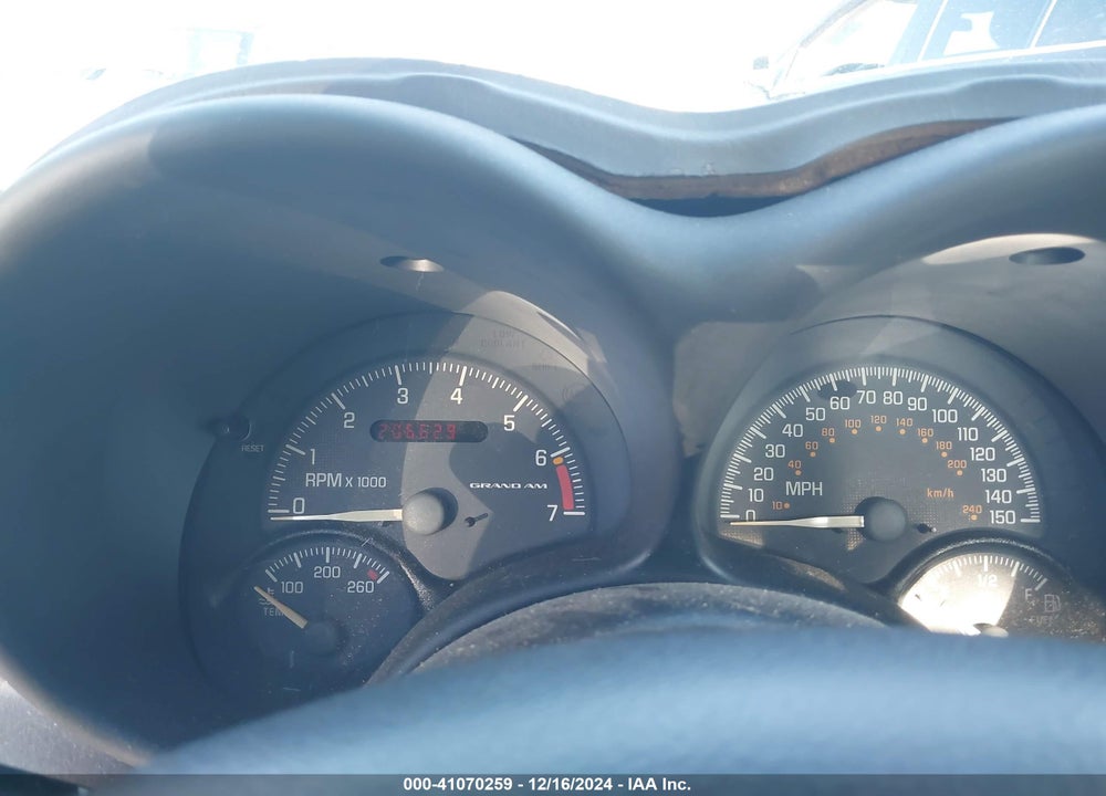 2000 PONTIAC GRAND AM GT1 VIN: 1G2NV52E6YC553053