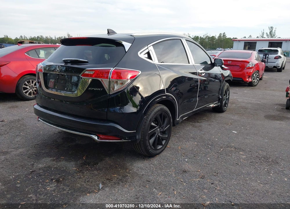 2021 HONDA HR-V 2WD SPORT VIN: 3CZRU5H17MM734640