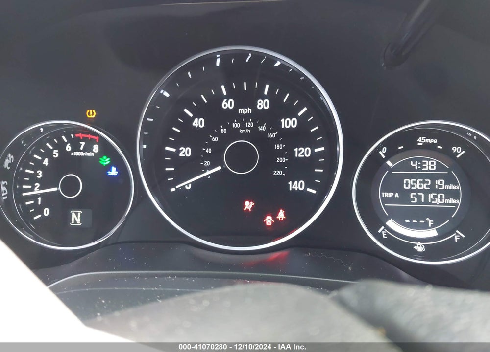 2021 HONDA HR-V 2WD SPORT VIN: 3CZRU5H17MM734640