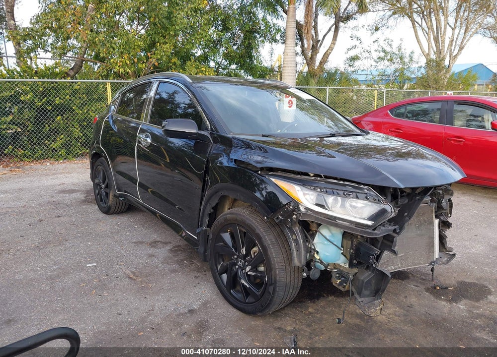 2021 HONDA HR-V 2WD SPORT VIN: 3CZRU5H17MM734640