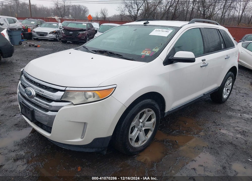 2011 FORD EDGE SEL VIN: 2FMDK3JC9BBB64365