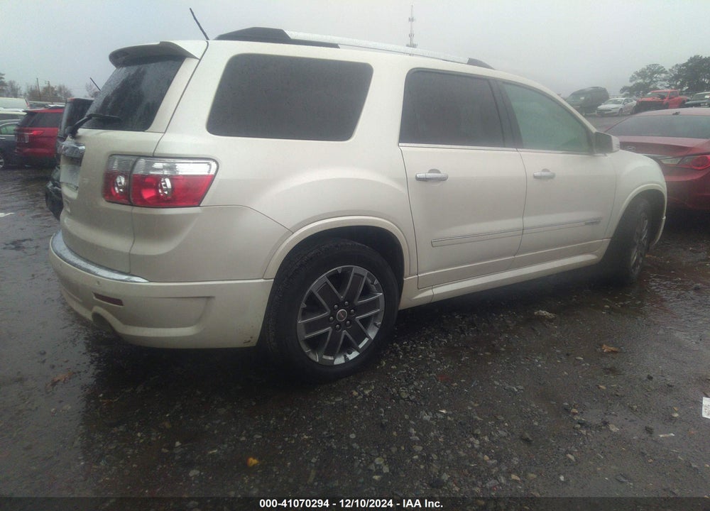 2012 GMC ACADIA DENALI VIN: 1GKKRTED9CJ370085
