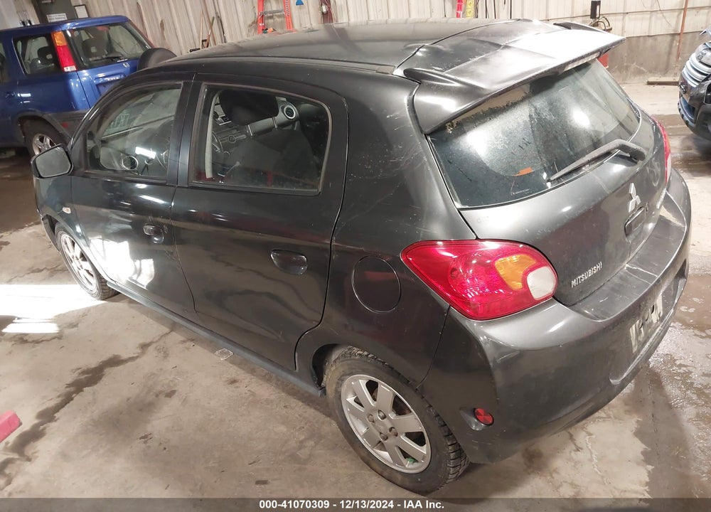 2014 MITSUBISHI MIRAGE ES VIN: ML32A4HJ5EH014384