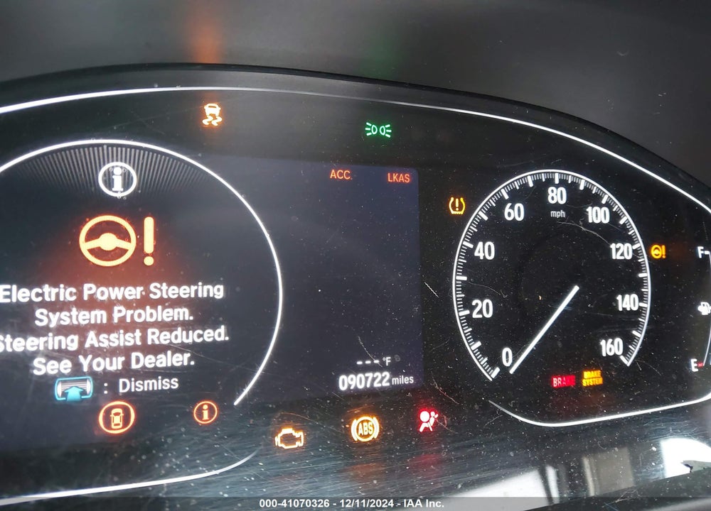 2019 HONDA ACCORD LX VIN: 1HGCV1F1XKA047197