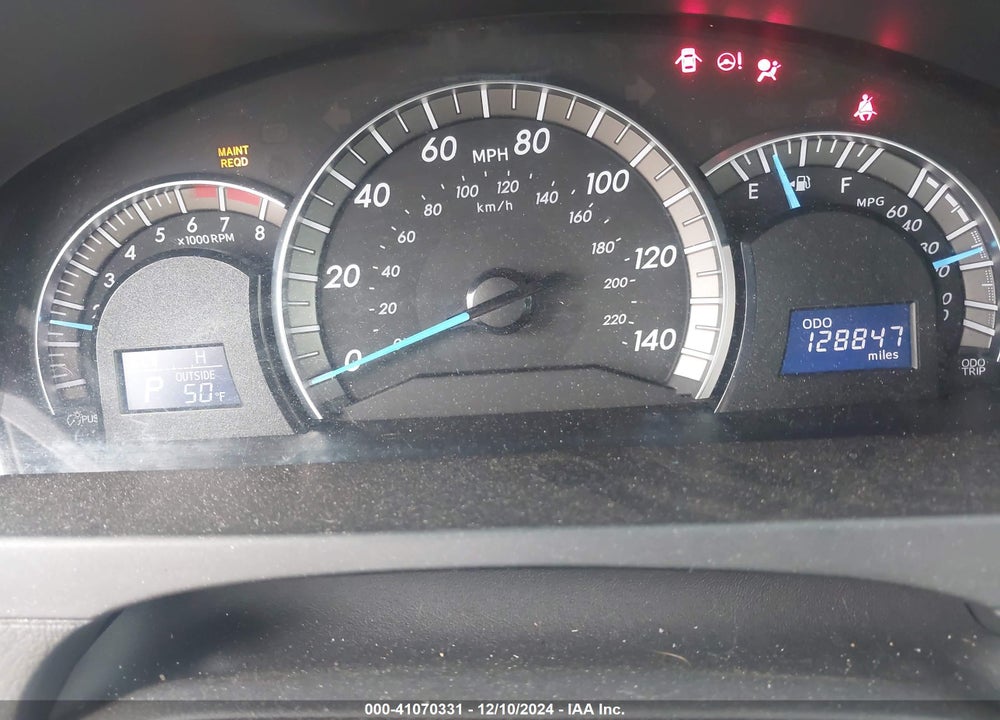 2012 TOYOTA CAMRY SE VIN: 4T1BF1FK5CU082676