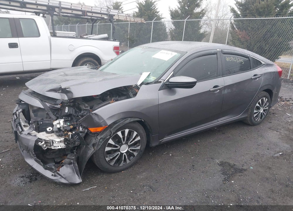 2016 HONDA CIVIC LX VIN: 19XFC2F53GE237972