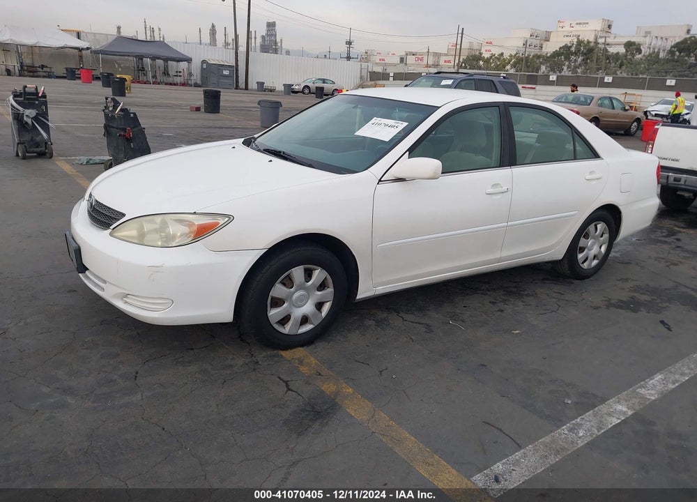 2002 TOYOTA CAMRY LE VIN: JTDBE32K320064756