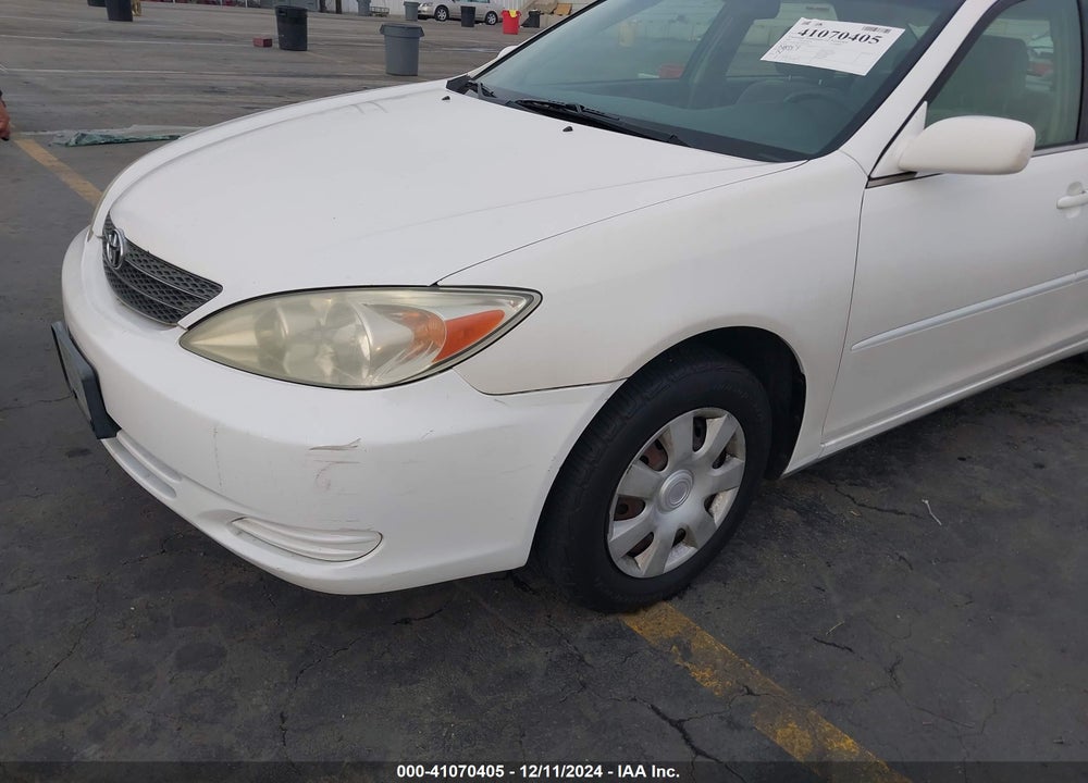 2002 TOYOTA CAMRY LE VIN: JTDBE32K320064756