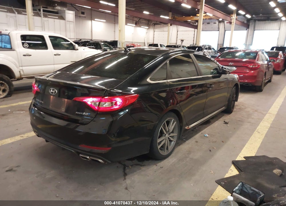 2017 HYUNDAI SONATA SPORT 2.0T VIN: 5NPE34AB9HH557394