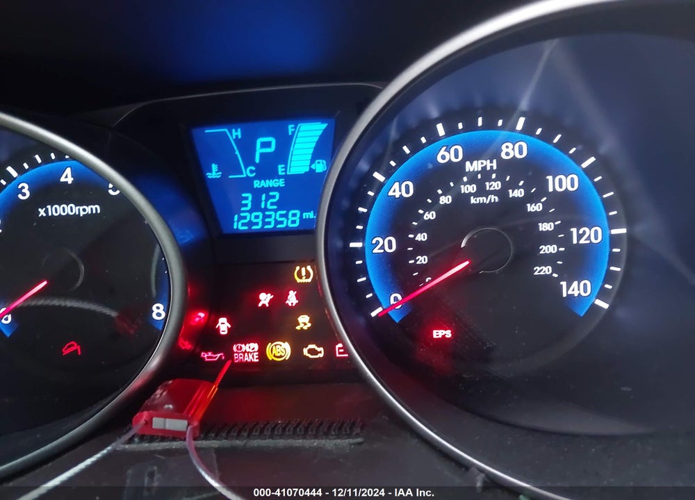 2011 HYUNDAI TUCSON GLS VIN: KM8JU3AC2BU198235