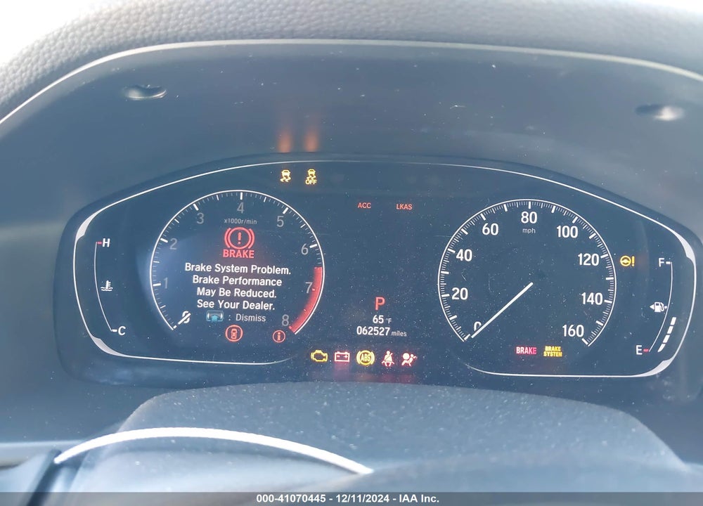 2020 HONDA ACCORD VIN: 1HGCV1F42LA140274