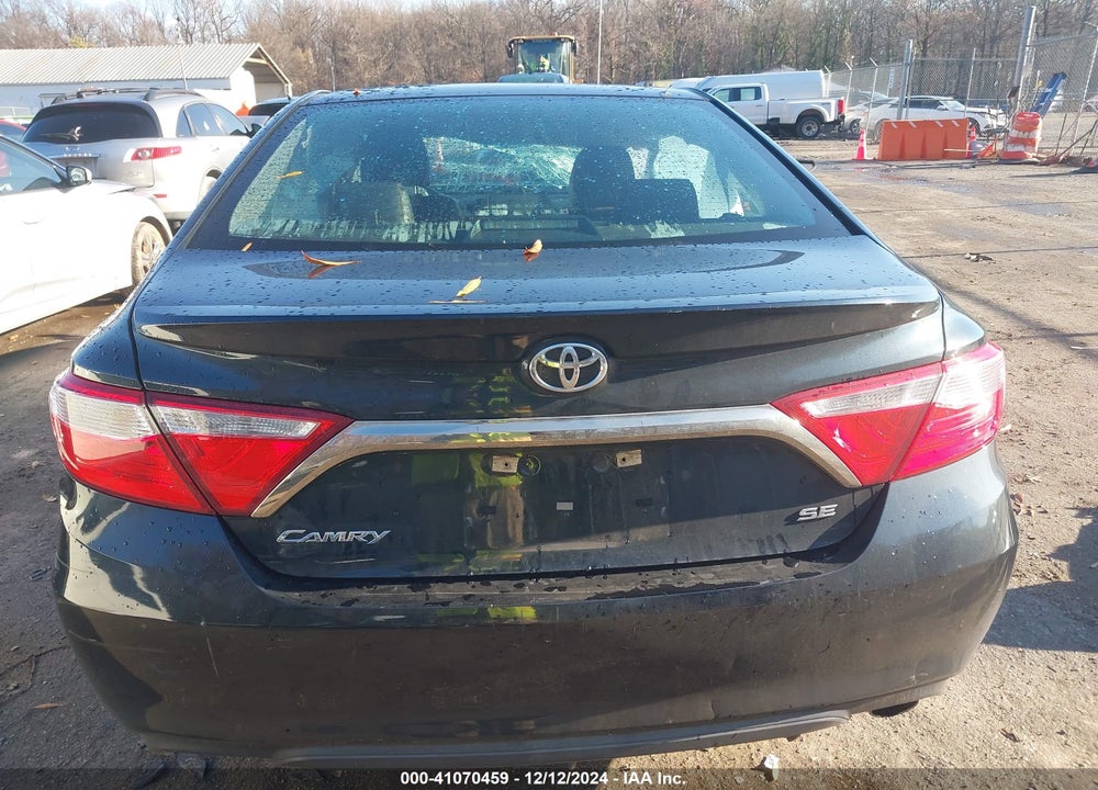 2016 TOYOTA CAMRY SE VIN: 4T1BF1FK5GU263184