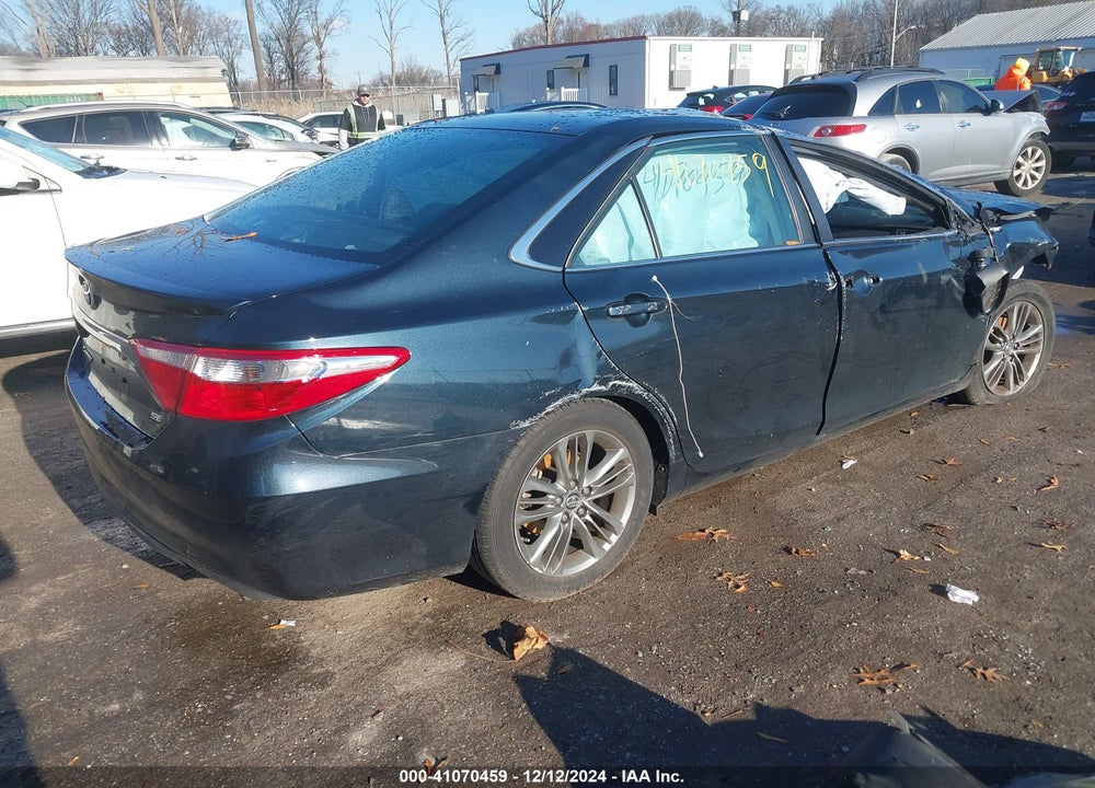 2016 TOYOTA CAMRY SE VIN: 4T1BF1FK5GU263184