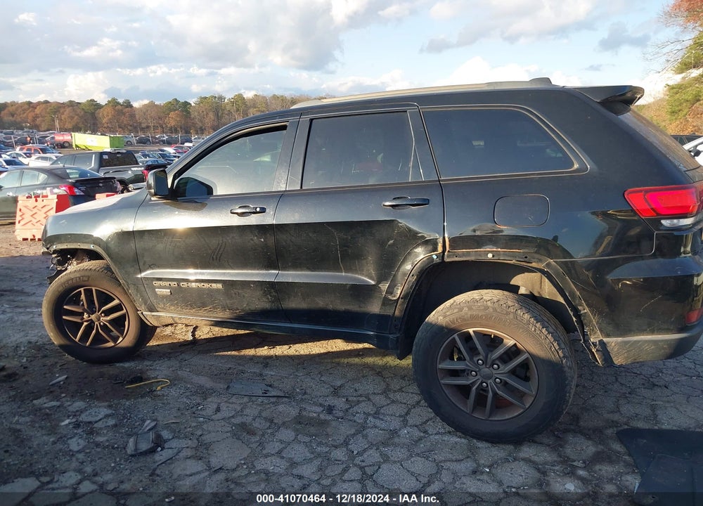 2017 JEEP GRAND CHEROKEE 75TH ANNIVERSARY EDITION 4X4 VIN: 1C4RJFAG7HC645175