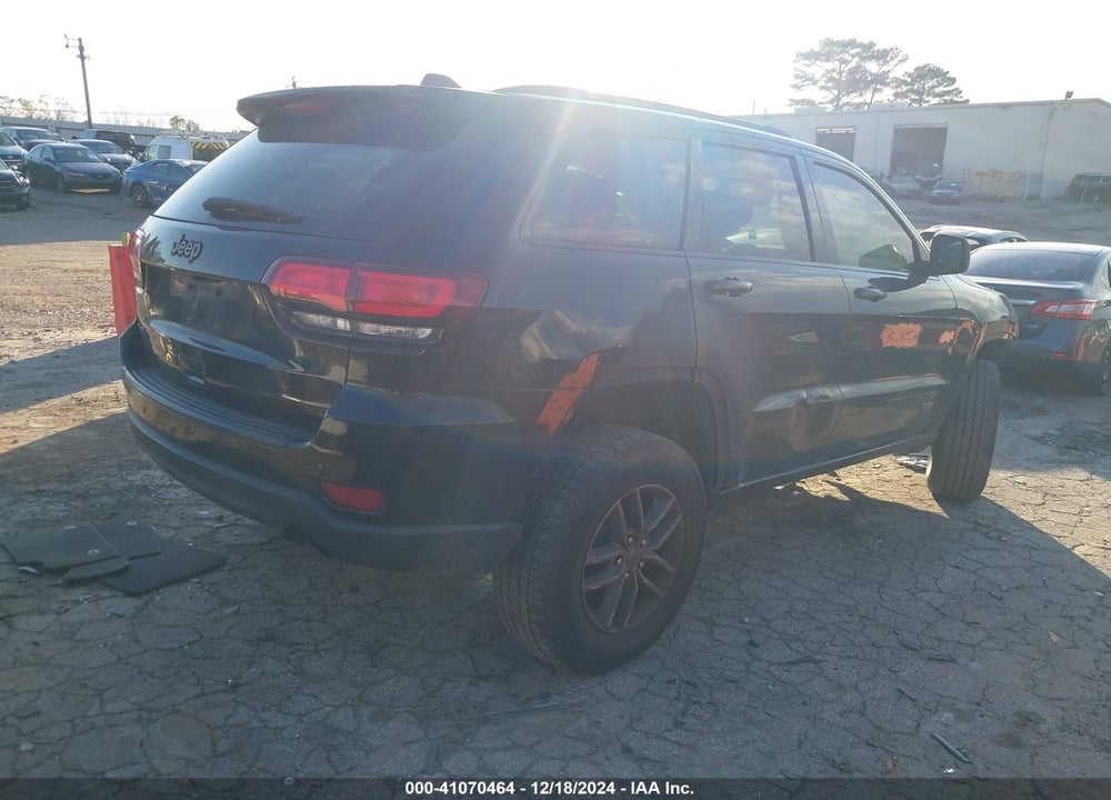 2017 JEEP GRAND CHEROKEE 75TH ANNIVERSARY EDITION 4X4 VIN: 1C4RJFAG7HC645175