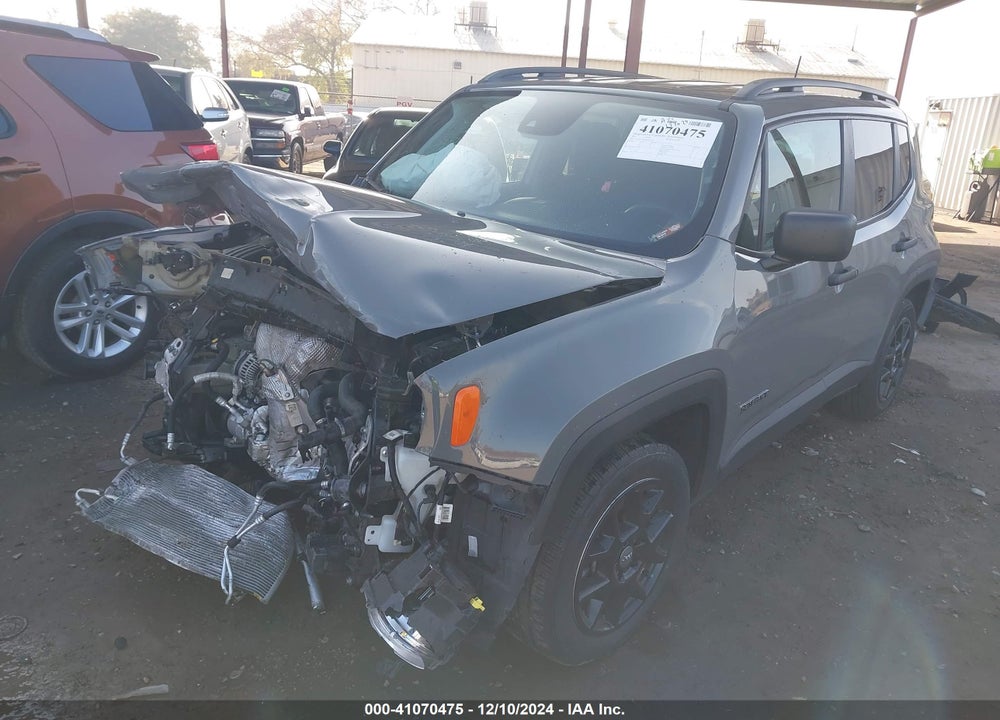 2021 JEEP RENEGADE SPORT FWD VIN: ZACNJCAB2MPM21526
