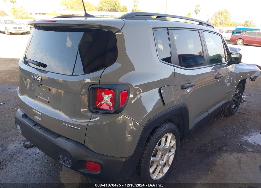 2021 JEEP RENEGADE SPORT FWD VIN: ZACNJCAB2MPM21526