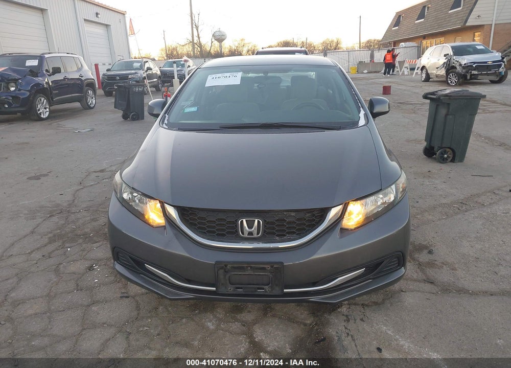 2013 HONDA CIVIC VIN: 19XFB2F54DE002916