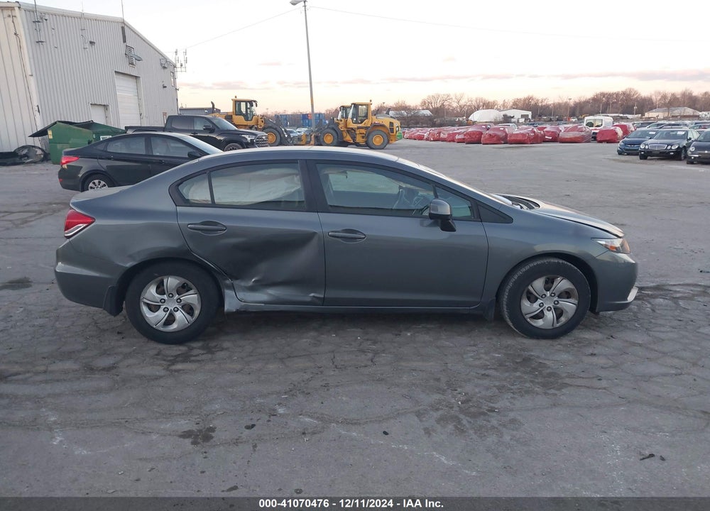 2013 HONDA CIVIC VIN: 19XFB2F54DE002916