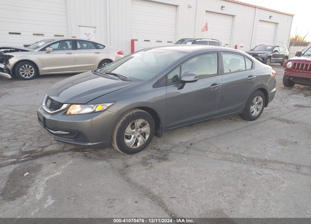 2013 HONDA CIVIC VIN: 19XFB2F54DE002916