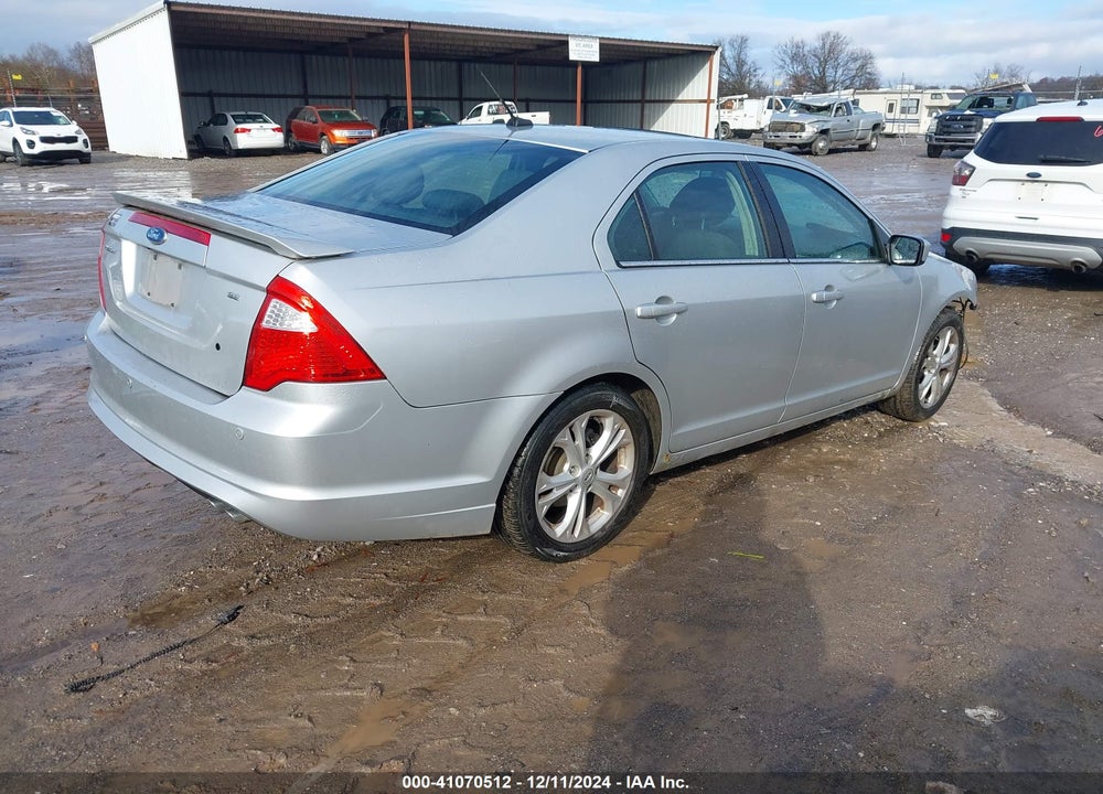 2012 FORD FUSION SE VIN: 3FAHP0HA0CR199850