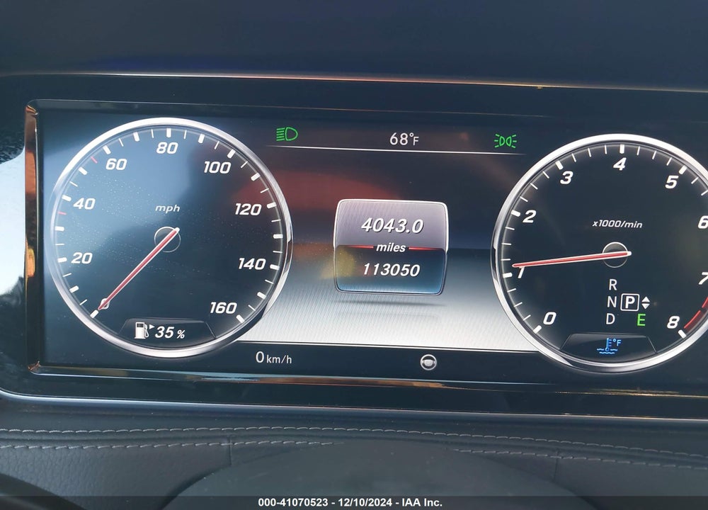 2015 MERCEDES-BENZ S 550 4MATIC VIN: WDDUG8FB0FA092546
