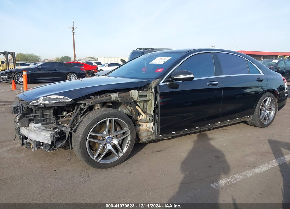 2015 MERCEDES-BENZ S 550 4MATIC VIN: WDDUG8FB0FA092546