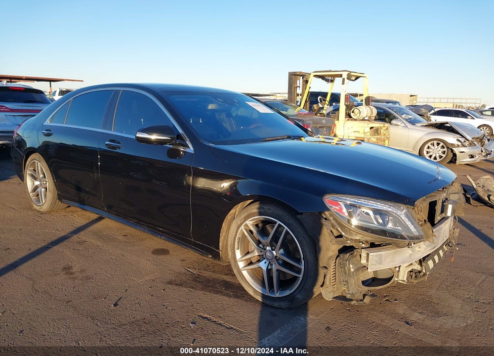 2015 MERCEDES-BENZ S 550 4MATIC VIN: WDDUG8FB0FA092546