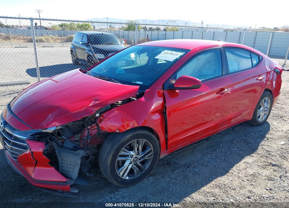 2020 HYUNDAI ELANTRA VIN: 5NPD84LFXLH578051