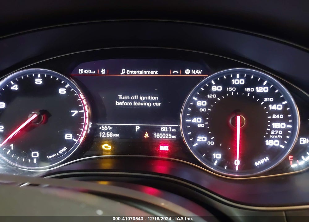 2014 AUDI A6 VIN: WAUFGAFC9EN146871