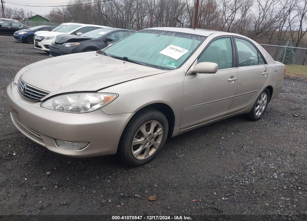 2005 TOYOTA CAMRY XLE V6 VIN: 4T1BF30K05U083421