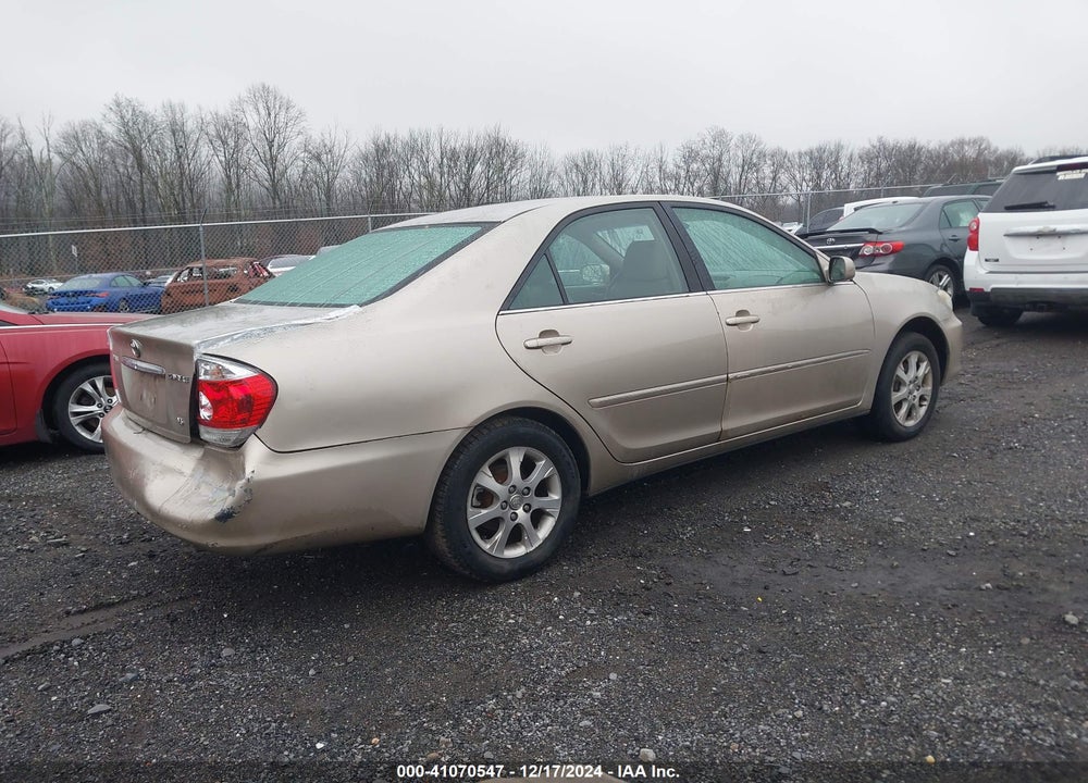 2005 TOYOTA CAMRY XLE V6 VIN: 4T1BF30K05U083421