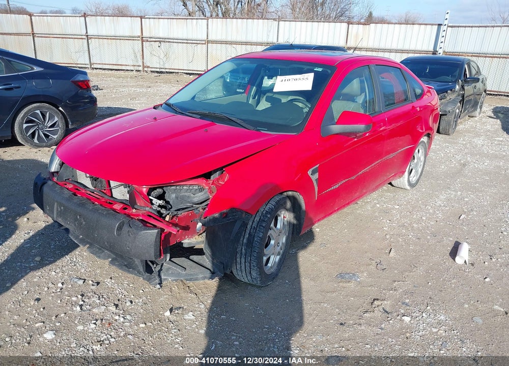 2008 FORD FOCUS SE/SES VIN: 1FAHP35N18W204387