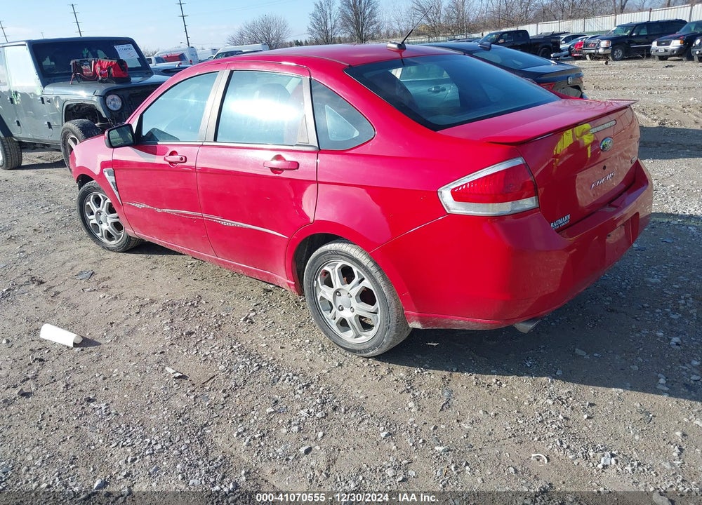2008 FORD FOCUS SE/SES VIN: 1FAHP35N18W204387