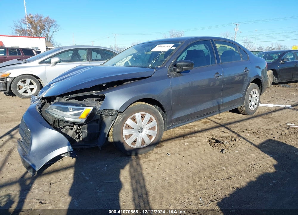 2015 VOLKSWAGEN JETTA 2.0L S VIN: 3VW2K7AJ9FM357098