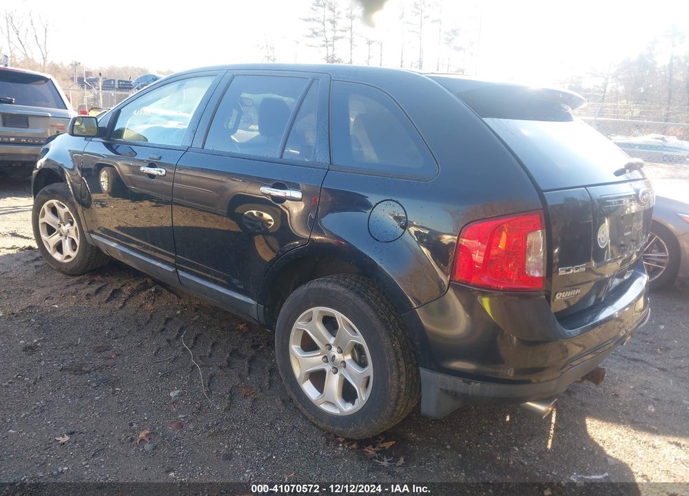 2011 FORD EDGE SEL VIN: 2FMDK4JC9BBB45952