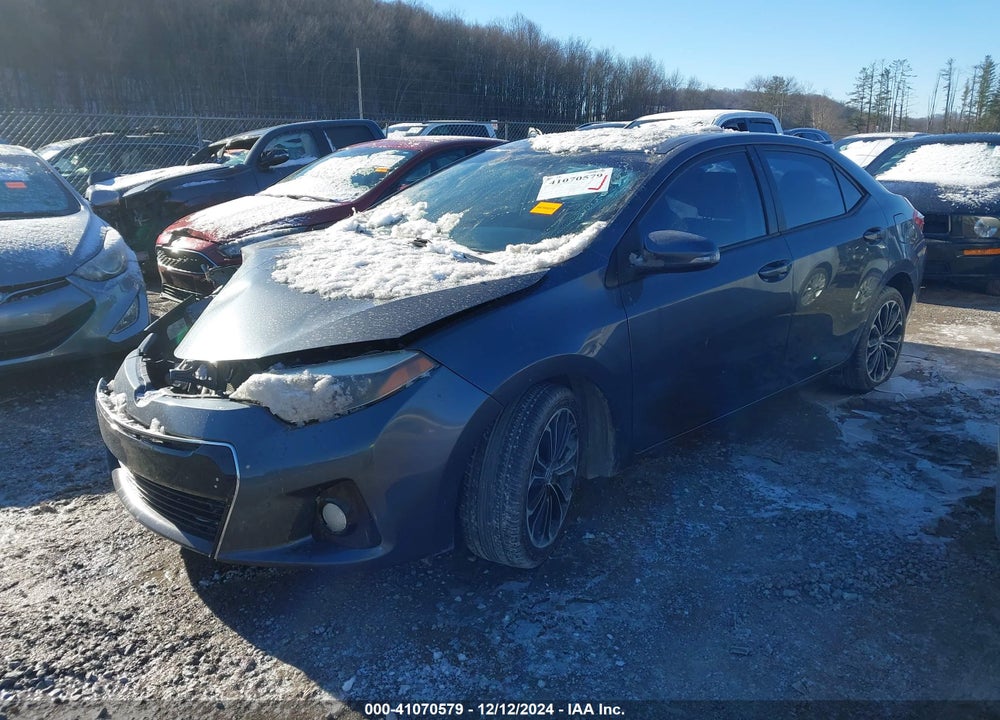 2015 TOYOTA COROLLA S PLUS VIN: 2T1BURHE1FC301442