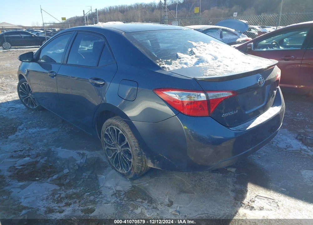 2015 TOYOTA COROLLA S PLUS VIN: 2T1BURHE1FC301442