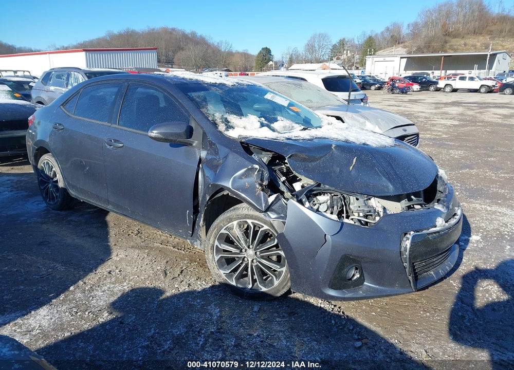 2015 TOYOTA COROLLA S PLUS VIN: 2T1BURHE1FC301442
