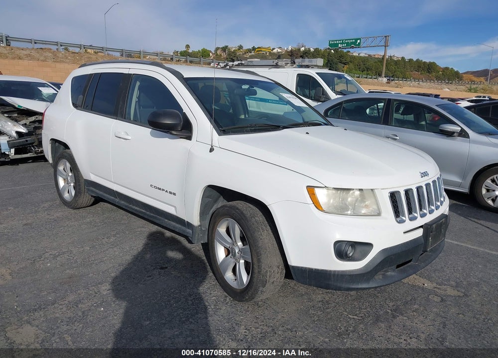2012 JEEP COMPASS SPORT VIN: 1C4NJDBB1CD582681