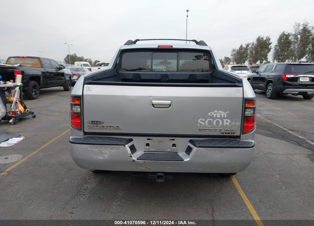 2007 HONDA RIDGELINE RTX VIN: 2HJYK16307H501055