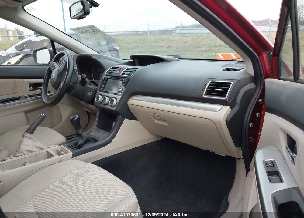 2015 SUBARU XV CROSSTREK 2.0I PREMIUM VIN: JF2GPACC1F9245501