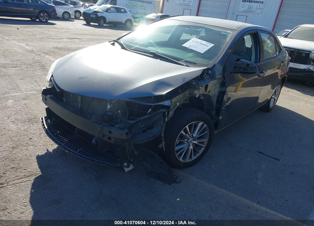 2014 TOYOTA COROLLA LE PLUS VIN: 5YFBURHE8EP088715