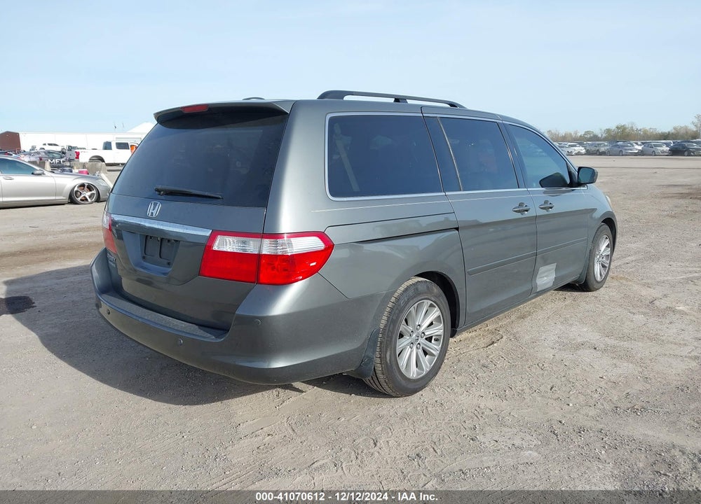 2007 HONDA ODYSSEY TOURING VIN: 5FNRL38877B062064