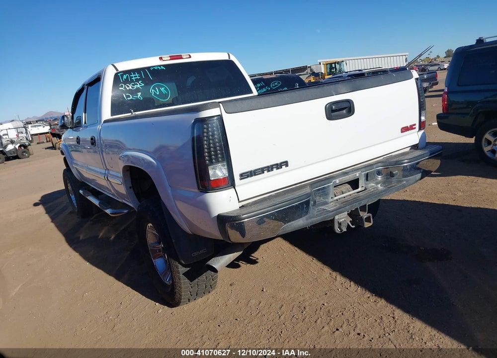 2002 GMC SIERRA 1500HD SLE VIN: 1GTGK13U22F212525