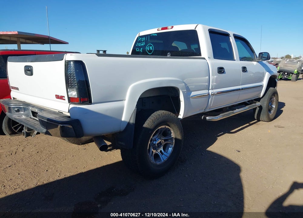 2002 GMC SIERRA 1500HD SLE VIN: 1GTGK13U22F212525