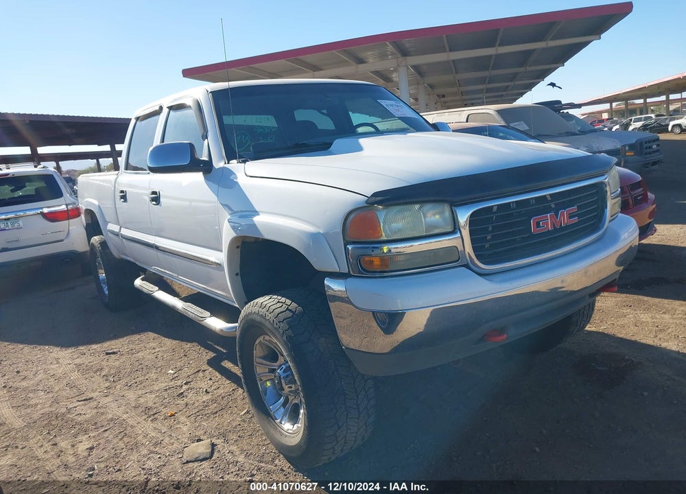 2002 GMC SIERRA 1500HD SLE VIN: 1GTGK13U22F212525